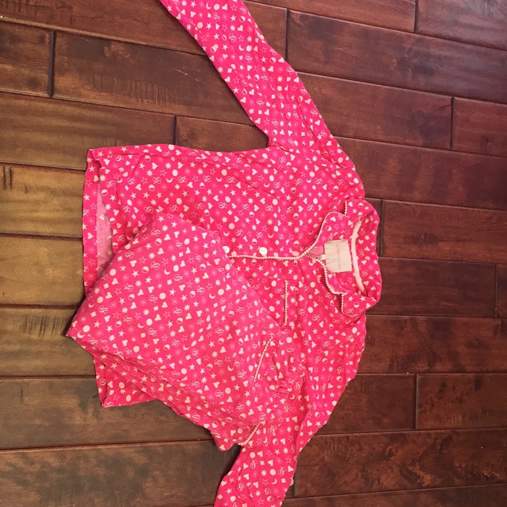 VS pink pajama set (cropped pants)